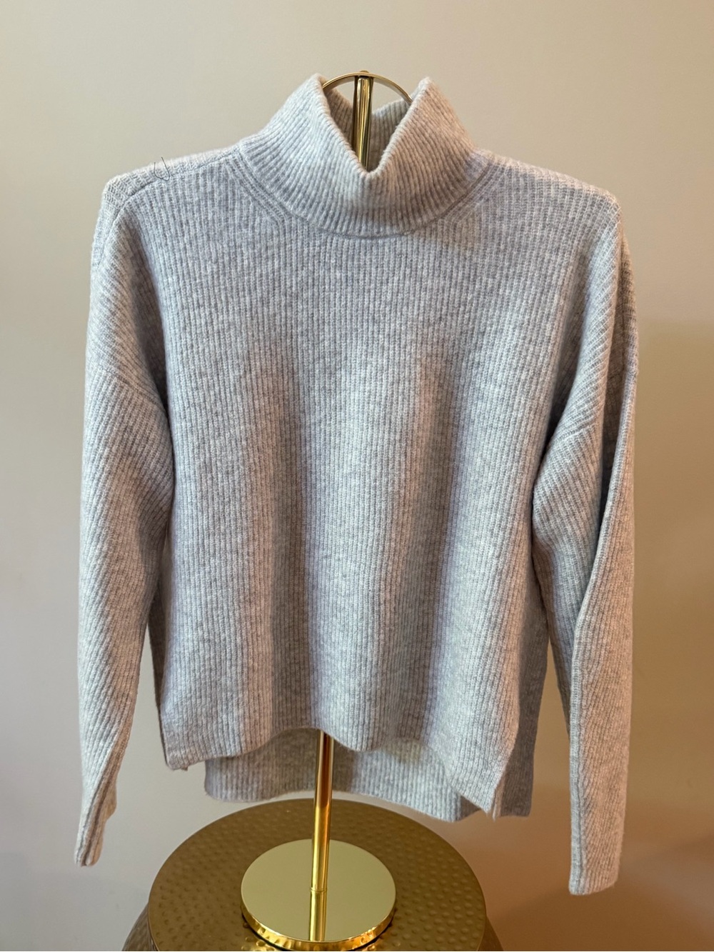 Abercrombie Cozy Ribbed Turtleneck Sweater